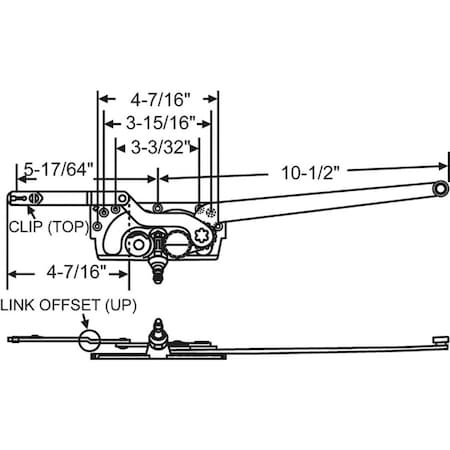 Strybuc Dual Arm Casement Operator 36-182